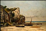 Plage de Normandie by Gustave Courbet